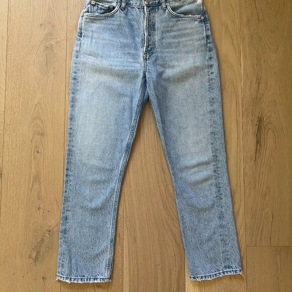 AGOLDE Riley High Rise Straight Crop - Picture 7 of 11